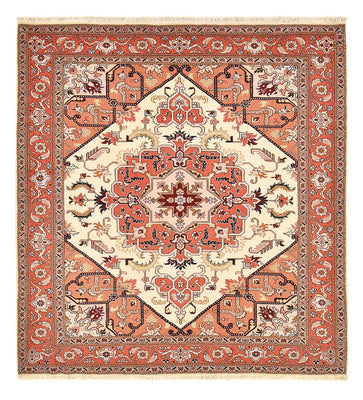 Tapis persan - Tabriz - Royal carré  - 216 x 195 cm - crème