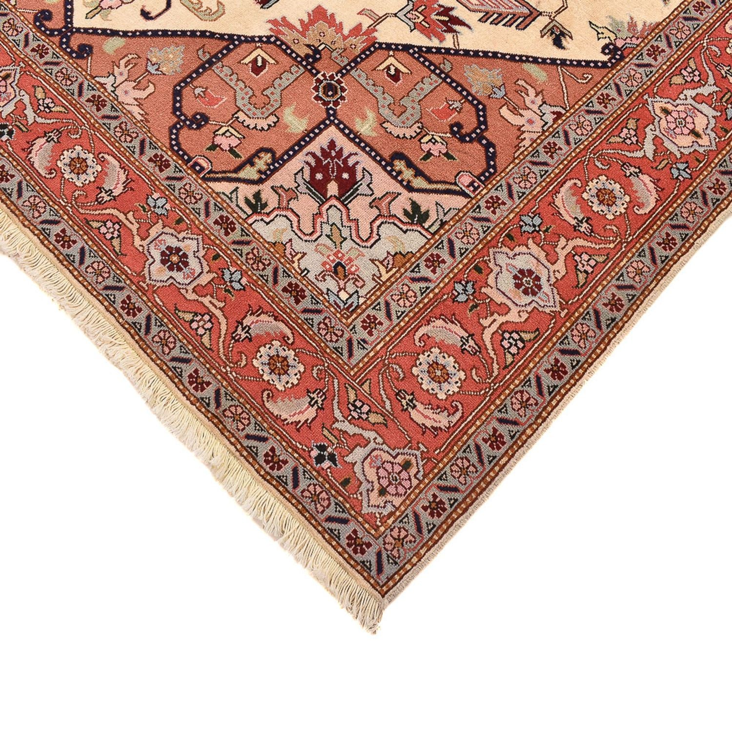 Tapis persan - Tabriz - Royal carré  - 216 x 195 cm - crème