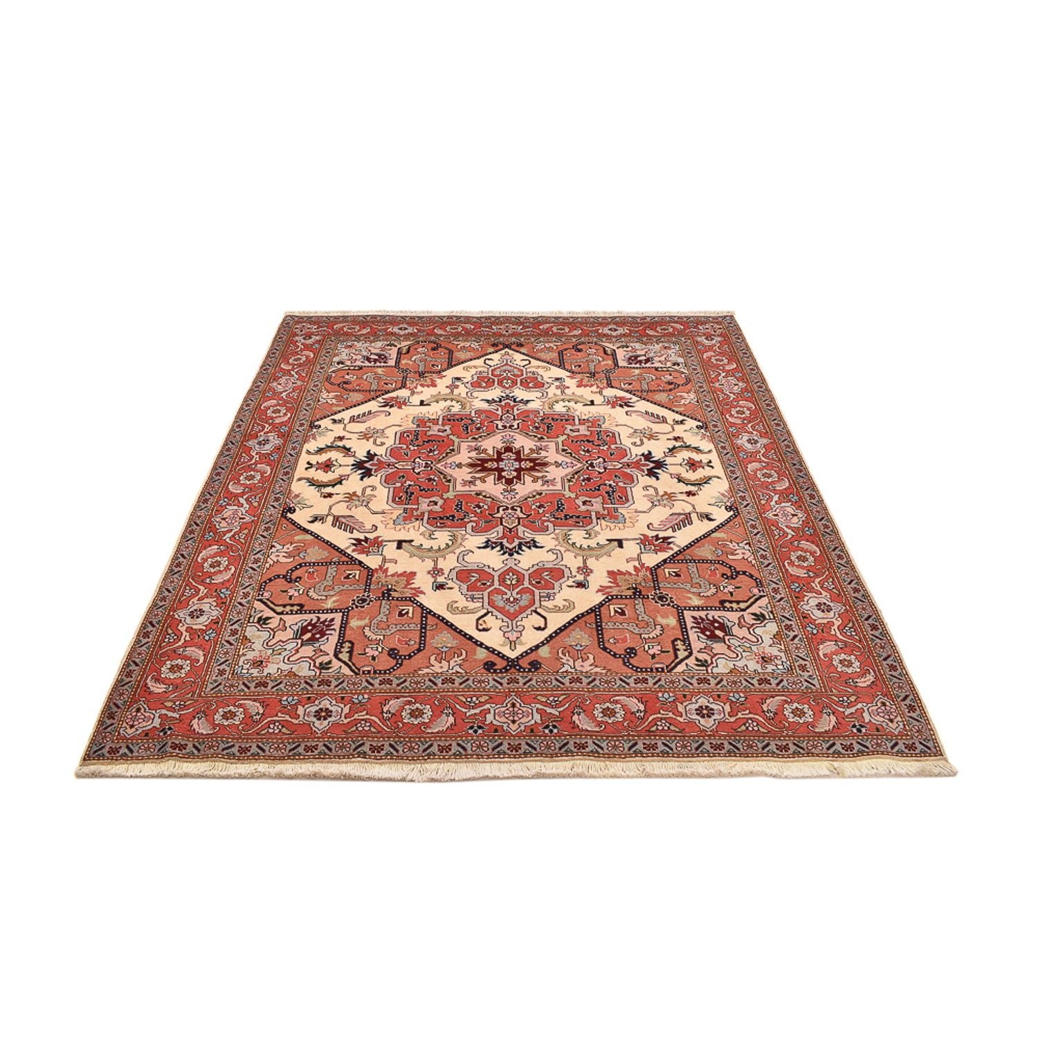 Tapis persan - Tabriz - Royal carré  - 216 x 195 cm - crème