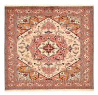 Tapis persan - Nomadic carré  - 200 x 197 cm - beige clair
