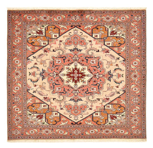 Tapis persan - Nomadic carré  - 200 x 197 cm - beige clair