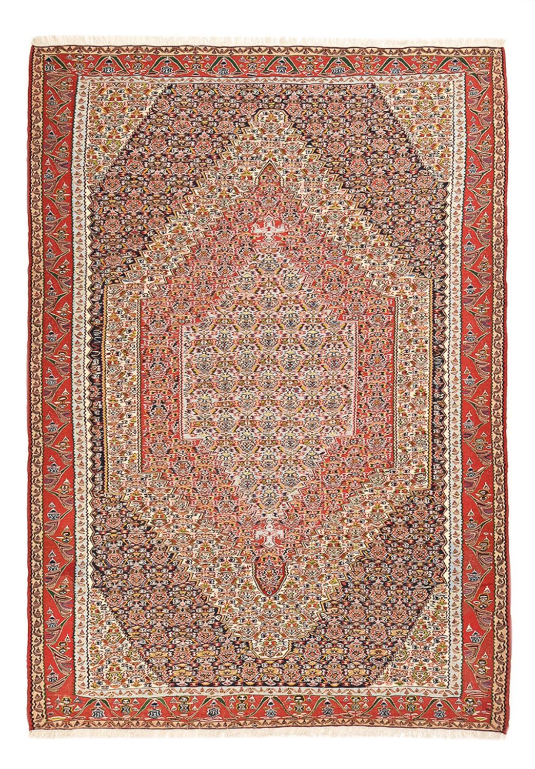 Tapis Kelim - Oriental - 287 x 203 cm - terracotta