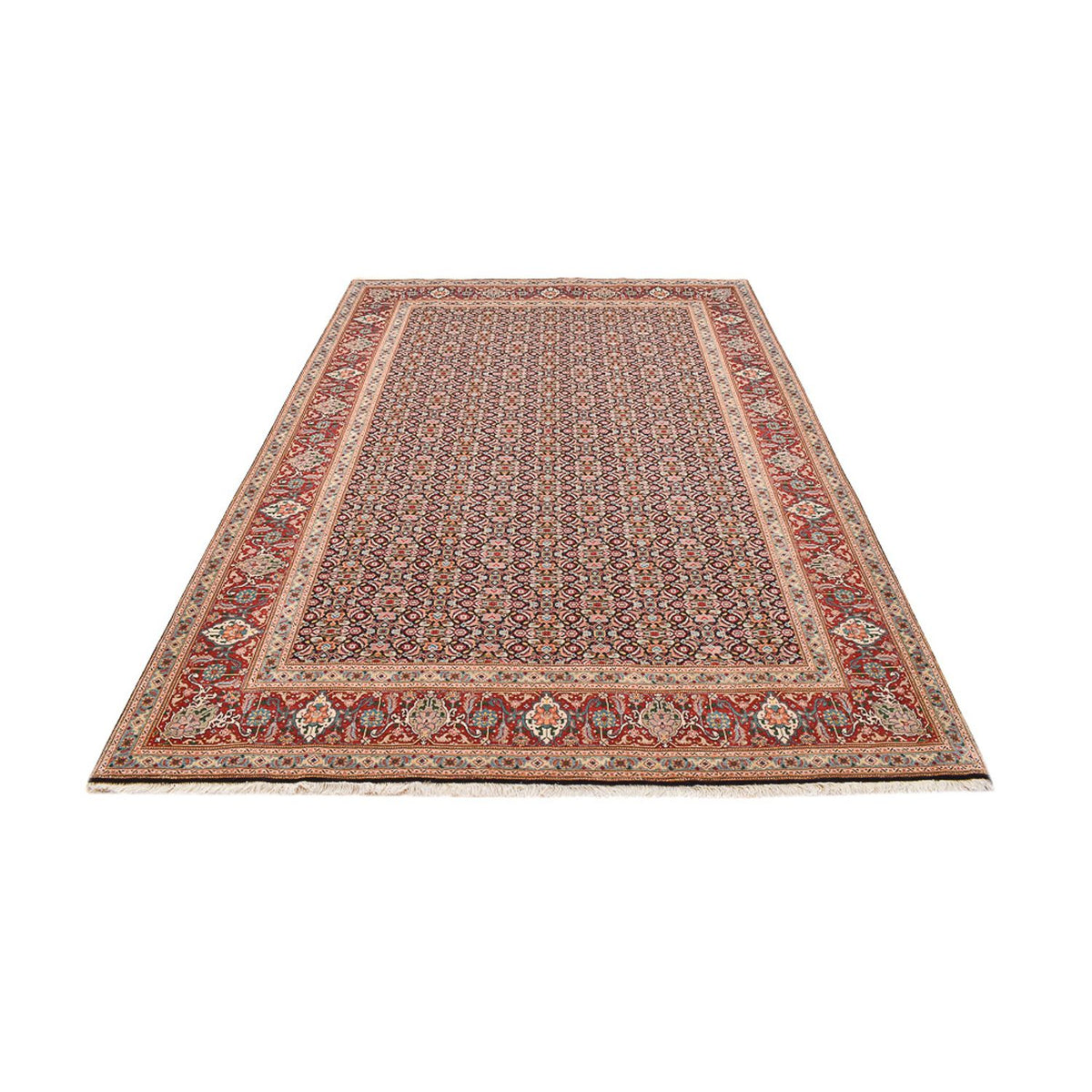 Tapis persan - Tabriz - Royal - 296 x 200 cm - rouille
