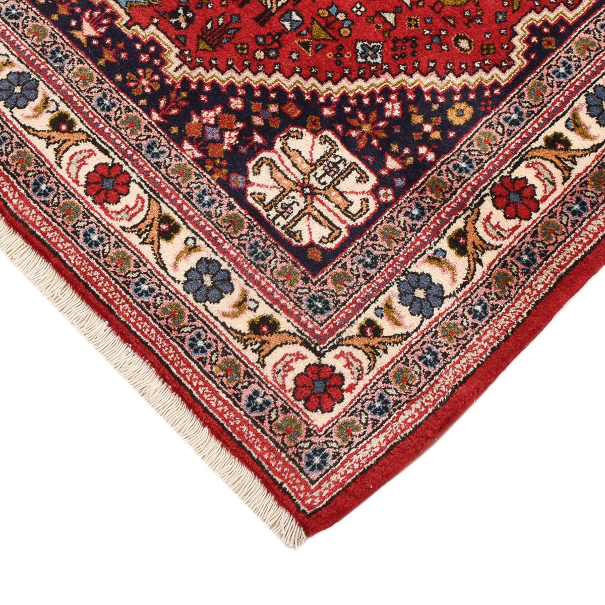 Tapis persan - Nomadic - 147 x 98 cm - rouge