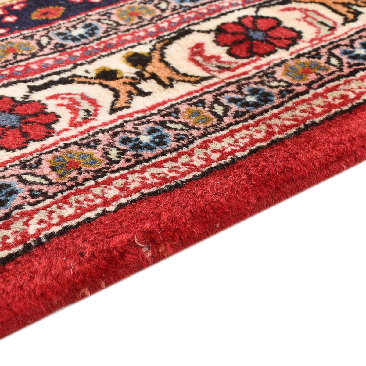 Tapis persan - Nomadic - 147 x 98 cm - rouge
