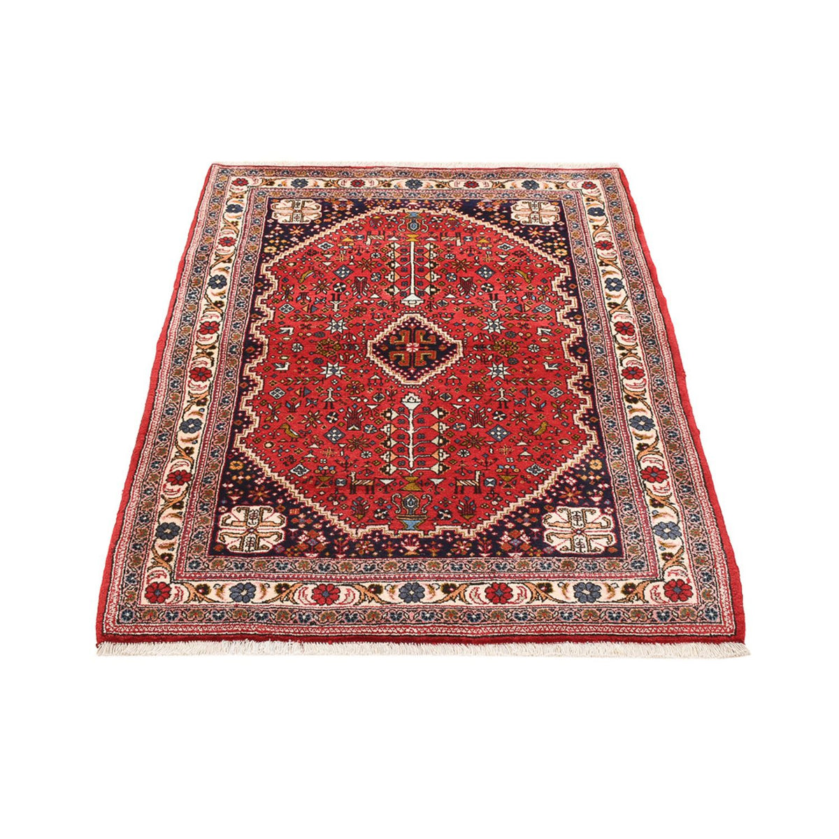 Tapis persan - Nomadic - 147 x 98 cm - rouge