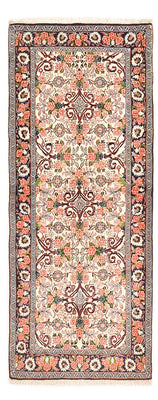 Tapis de couloir Tapis persan - Bidjar - 196 x 82 cm - crème
