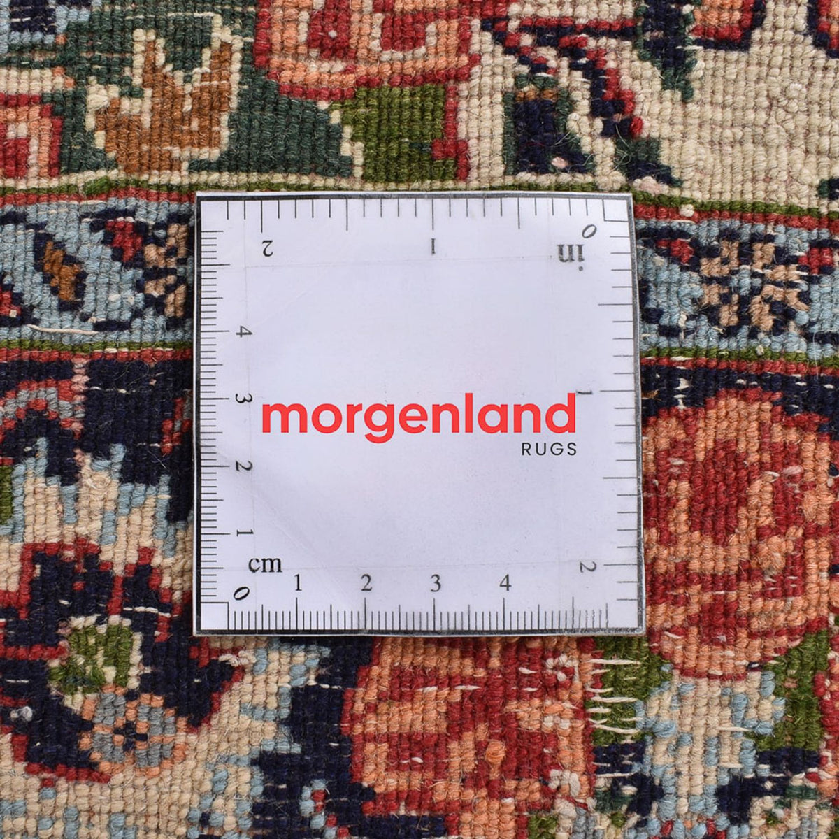 Tapis de couloir Tapis persan - Bidjar - 196 x 82 cm - crème