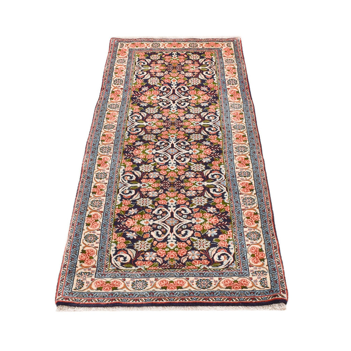 Tapis de couloir Tapis persan - Bidjar - 200 x 79 cm - multicolore