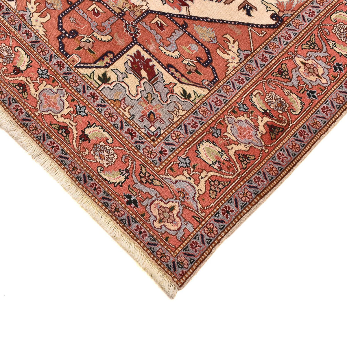 Tapis persan - Tabriz - Royal carré  - 207 x 205 cm - crème