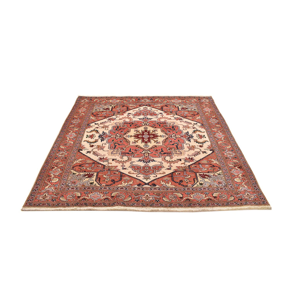 Tapis persan - Tabriz - Royal carré  - 207 x 205 cm - crème