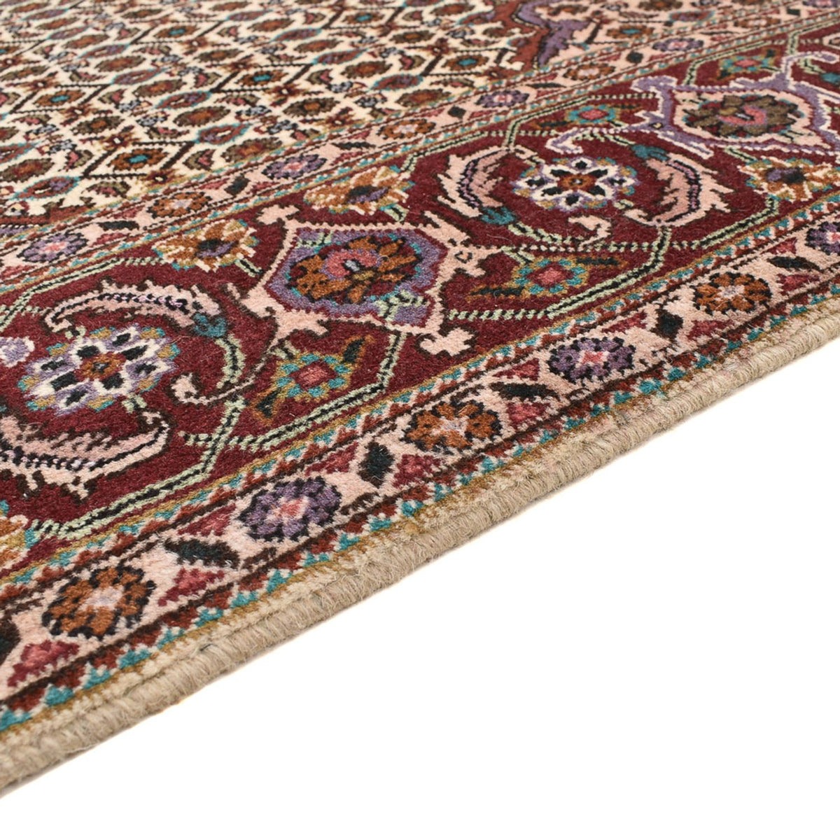 Tapis persan - Tabriz - Royal carré  - 204 x 200 cm - marron
