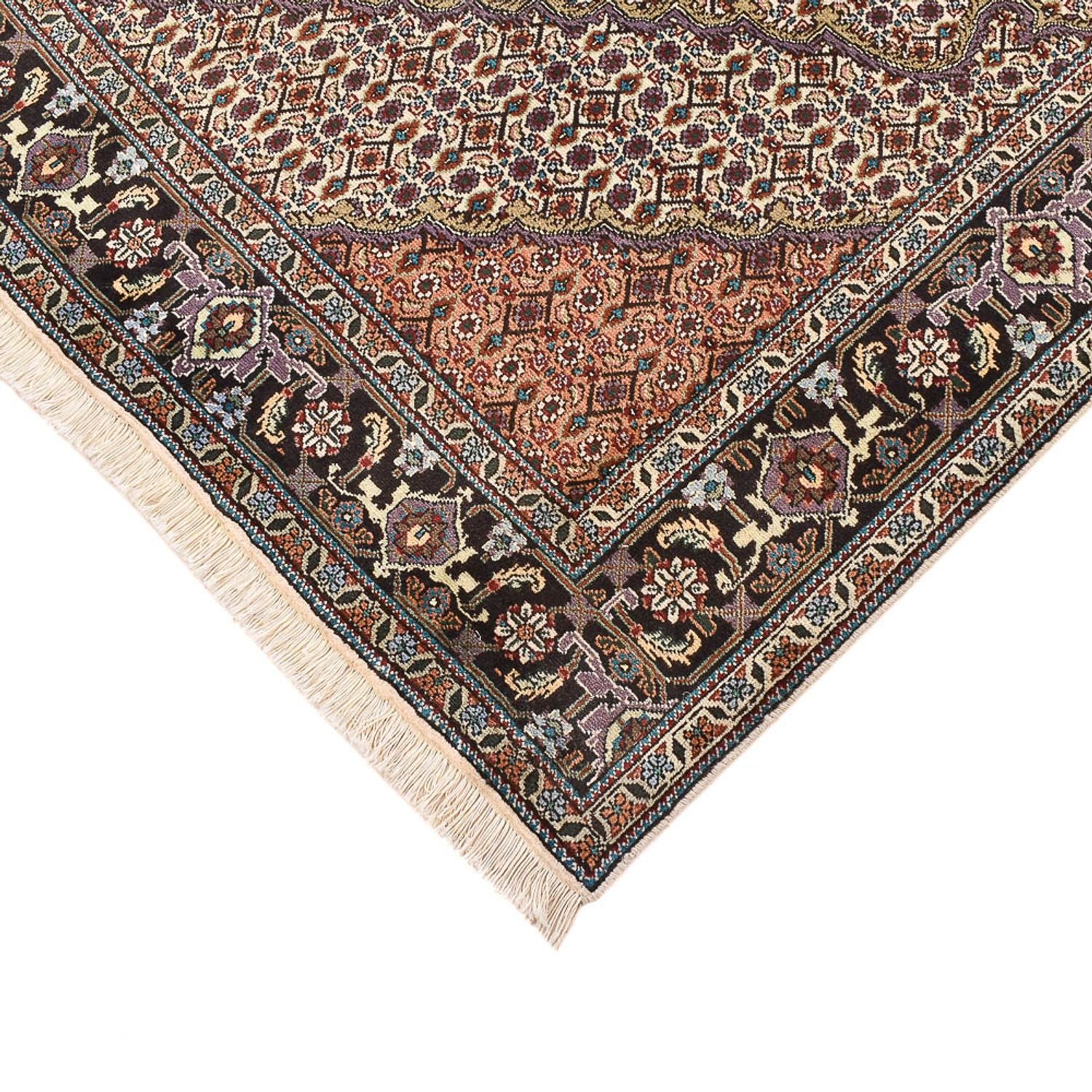 Tapis persan - Tabriz - Royal carré  - 202 x 200 cm - sable