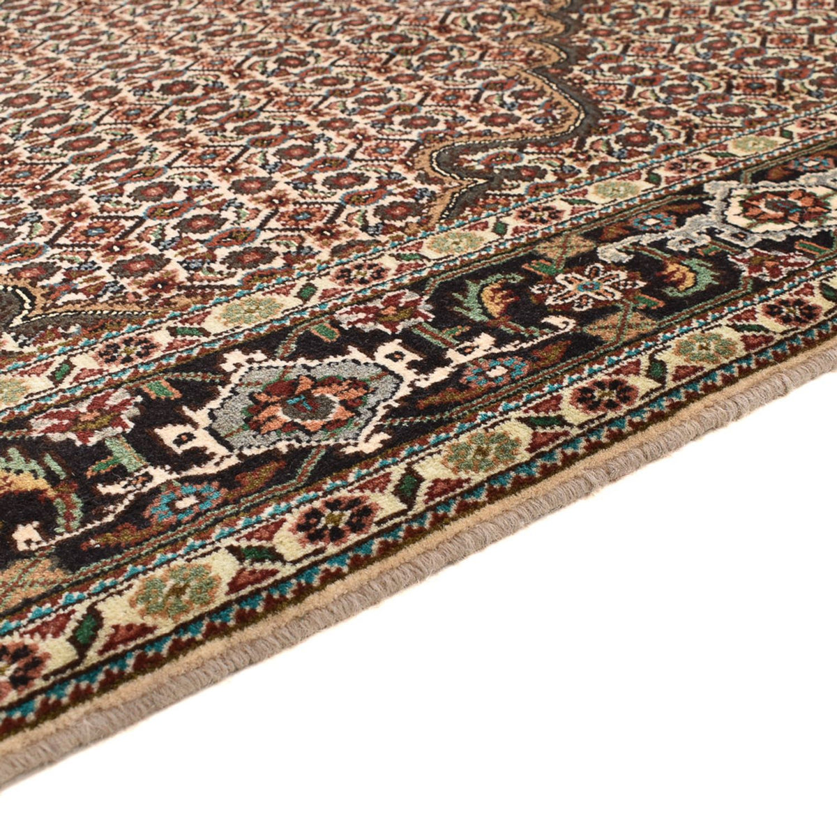 Tapis persan - Tabriz - Royal carré  - 205 x 204 cm - marron