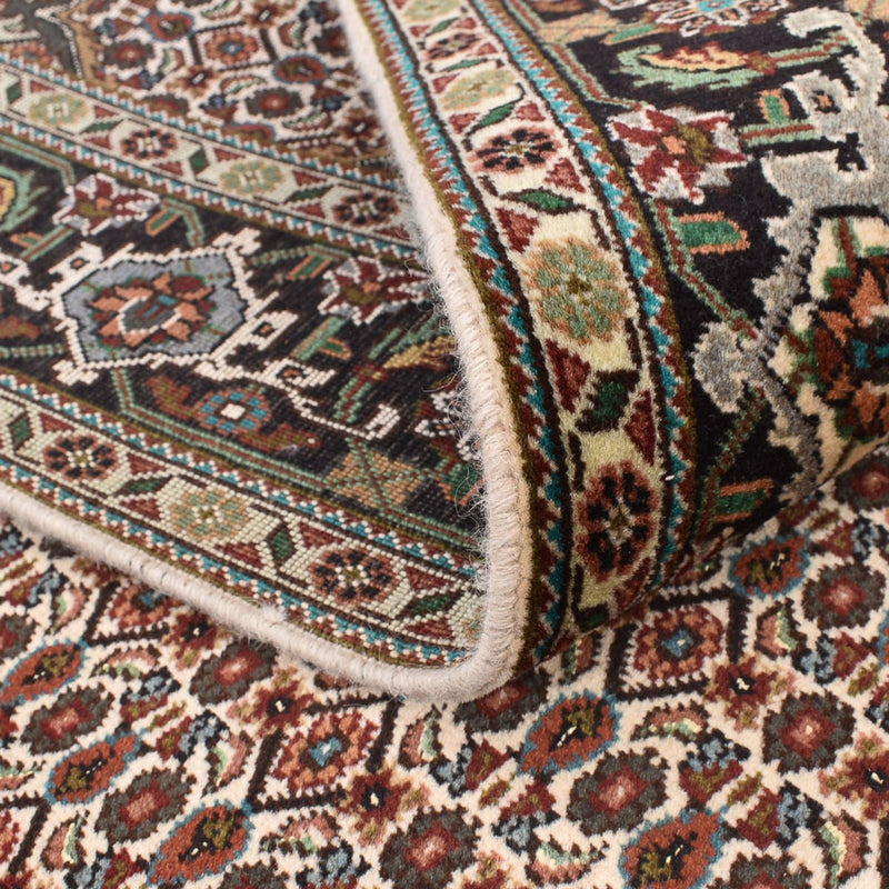 Tapis persan - Tabriz - Royal carré  - 205 x 204 cm - marron