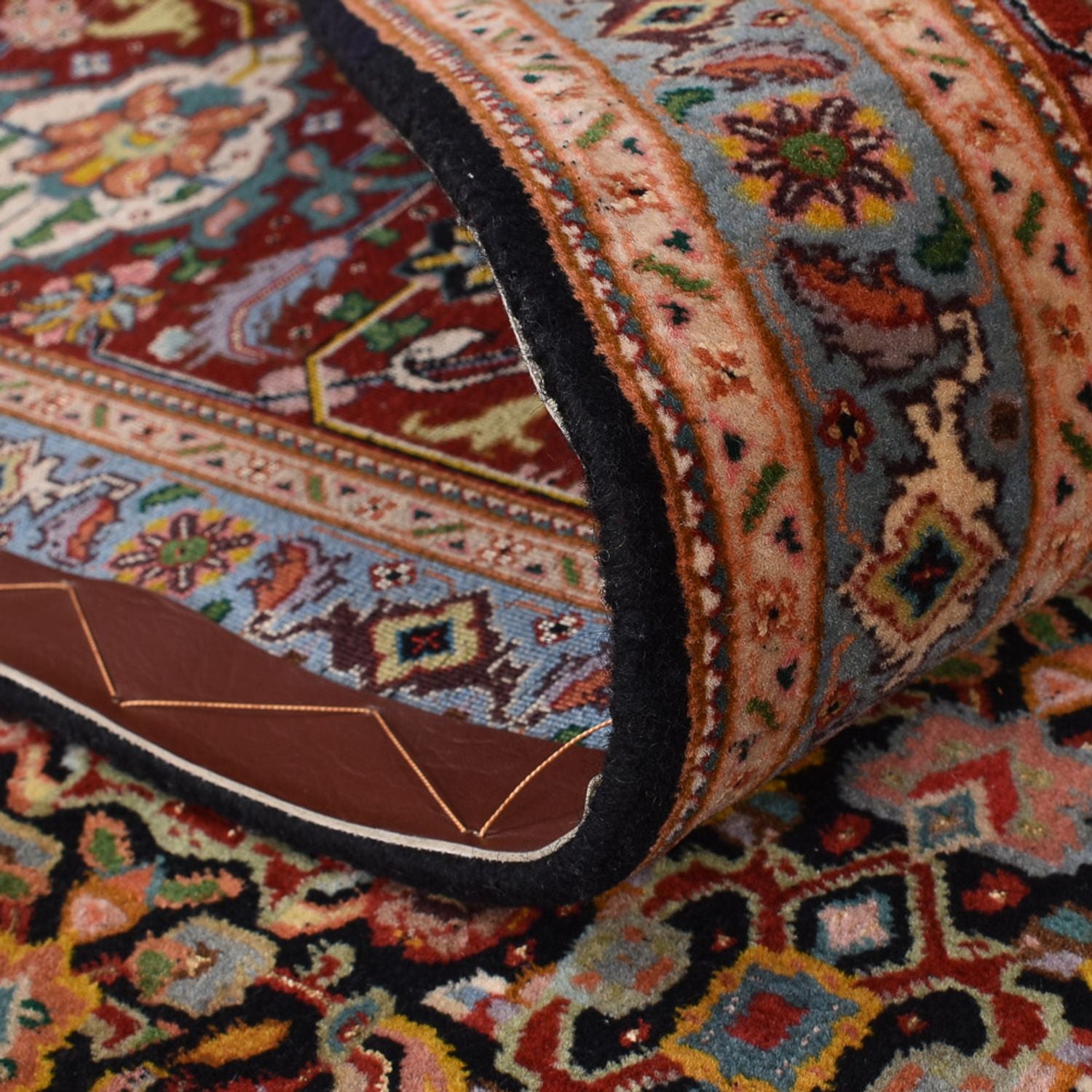 Tapis persan - Tabriz - Royal - 303 x 200 cm - beige foncé
