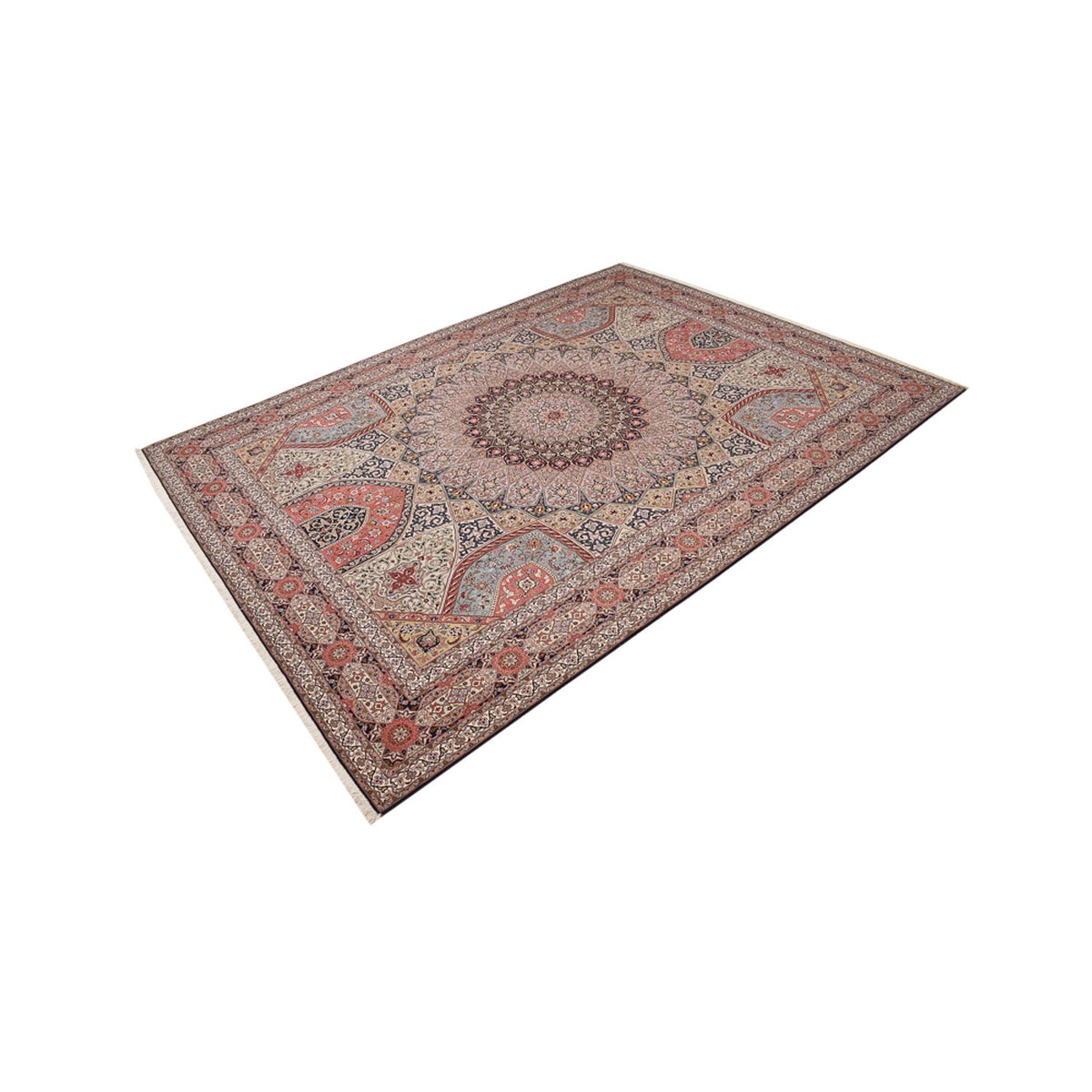 Tapis persan - Tabriz - Royal - 413 x 305 cm - terracotta