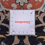 Tapis de couloir Tapis persan - Tabriz - Royal - 380 x 75 cm - bleu foncé