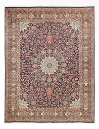 Tapis persan - Tabriz - Royal - 395 x 295 cm - rouille