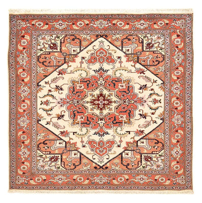 Tapis persan - Nomadic carré  - 200 x 200 cm - crème