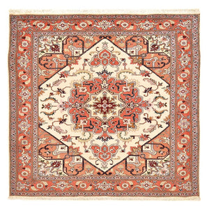 Tapis persan - Nomadic carré  - 200 x 200 cm - crème