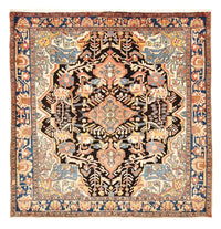 Tapis persan - Nomadic carré  - 206 x 203 cm - multicolore
