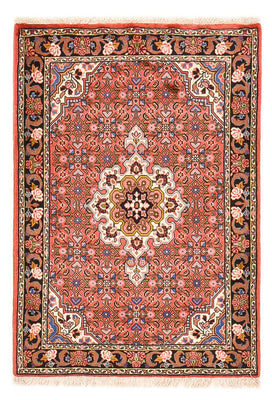 Tapis persan - Bidjar - 148 x 103 cm - rouge clair