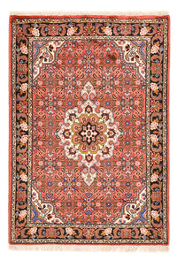 Tapis persan - Bidjar - 148 x 103 cm - rouge clair