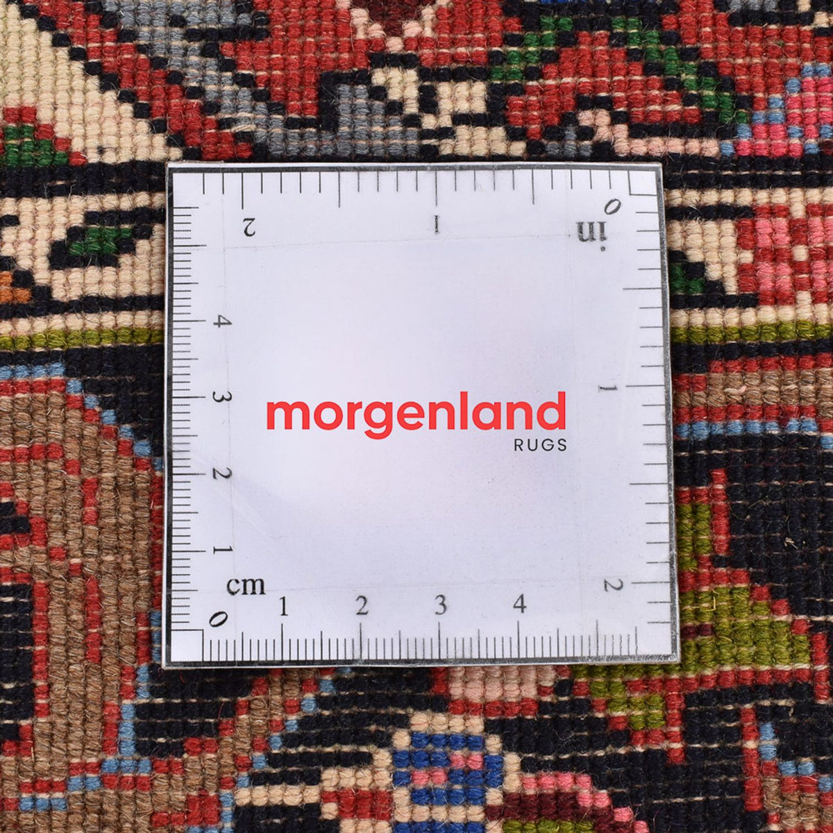 Tapis persan - Bidjar - 148 x 103 cm - rouge clair