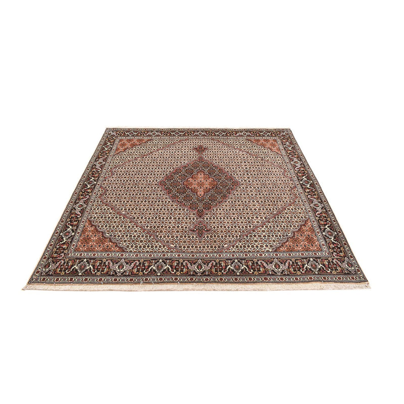 Tapis persan - Tabriz - Royal carré  - 208 x 200 cm - sable