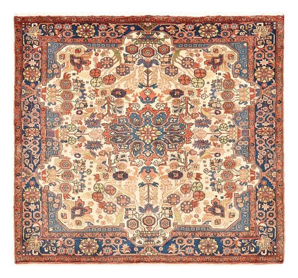 Tapis persan - Nomadic carré  - 200 x 184 cm - multicolore