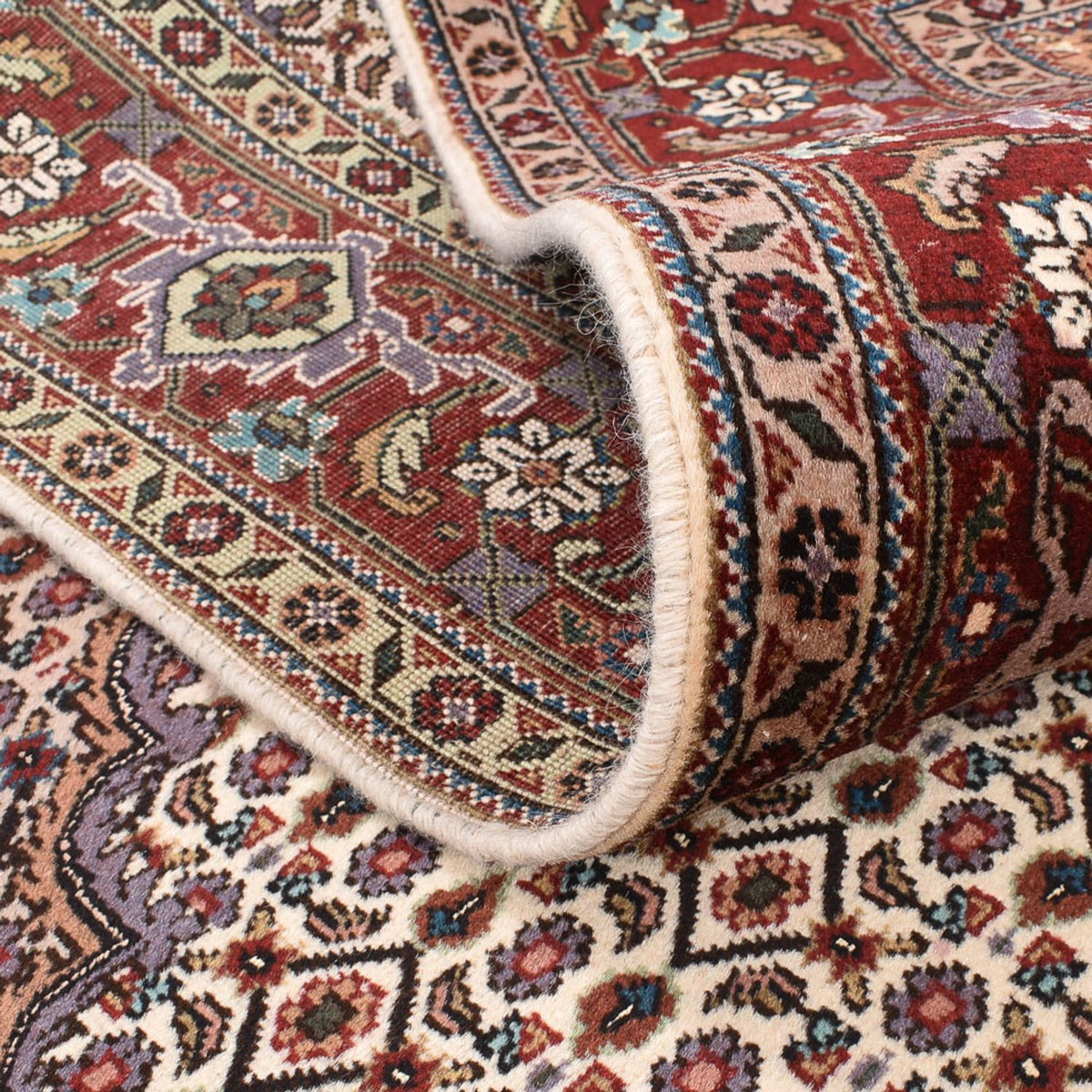 Tapis persan - Tabriz - Royal carré  - 204 x 198 cm - marron clair
