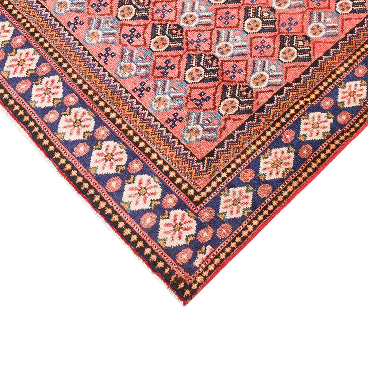 Tapis persan - Classique - 197 x 127 cm - rouge clair