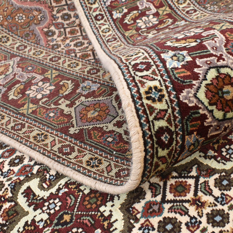 Tapis persan - Tabriz - Royal carré  - 205 x 201 cm - marron clair