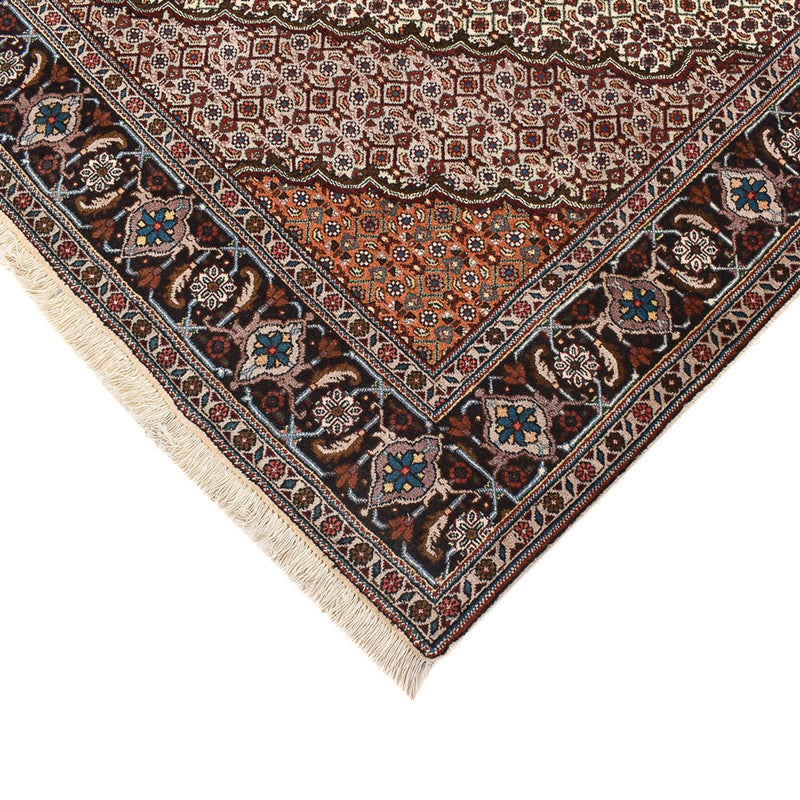 Tapis persan - Tabriz - Royal carré  - 201 x 201 cm - marron clair