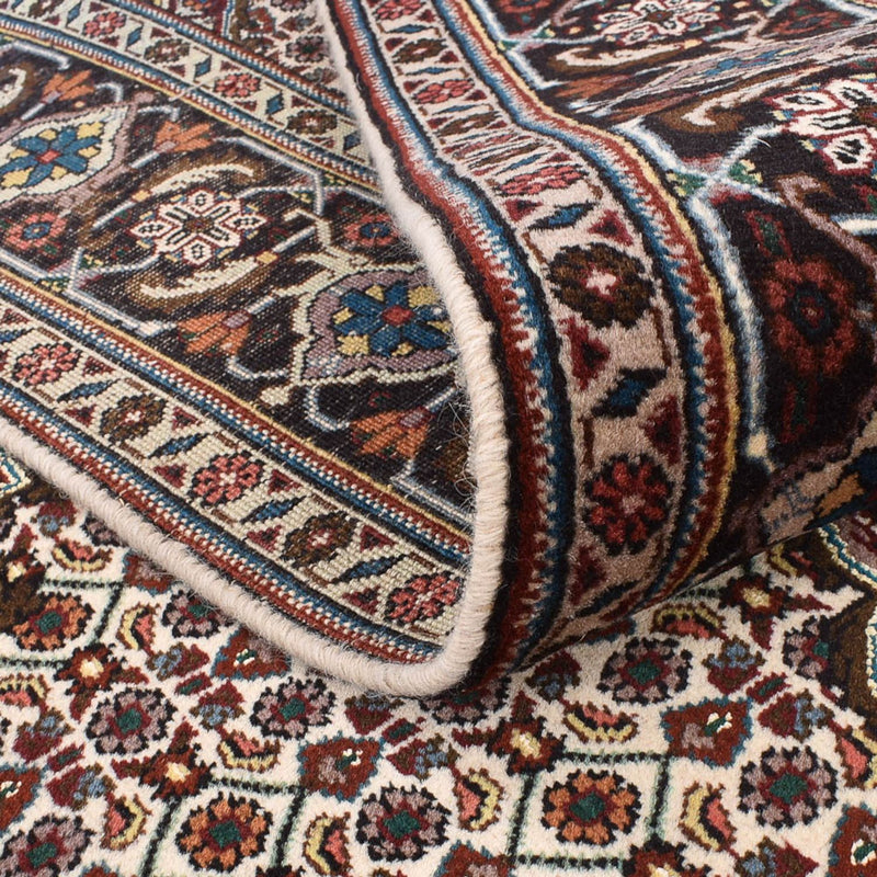 Tapis persan - Tabriz - Royal carré  - 201 x 201 cm - marron clair