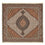 Tapis persan - Tabriz - Royal carré  - 199 x 198 cm - marron clair