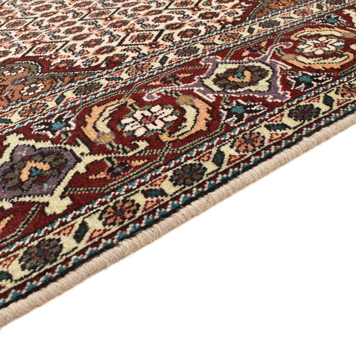 Tapis persan - Tabriz - Royal carré  - 199 x 198 cm - marron clair