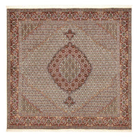 Tapis persan - Tabriz - Royal carré  - 205 x 204 cm - marron clair
