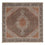 Tapis persan - Tabriz - Royal carré  - 203 x 203 cm - marron