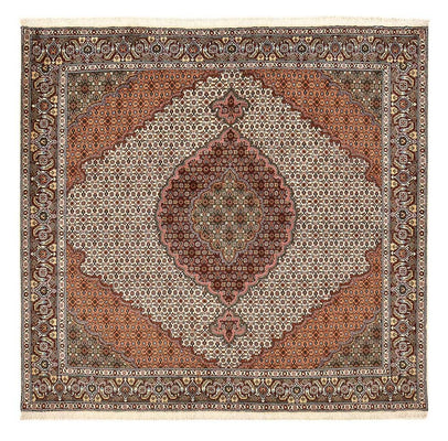 Tapis persan - Tabriz - Royal carré  - 203 x 199 cm - multicolore