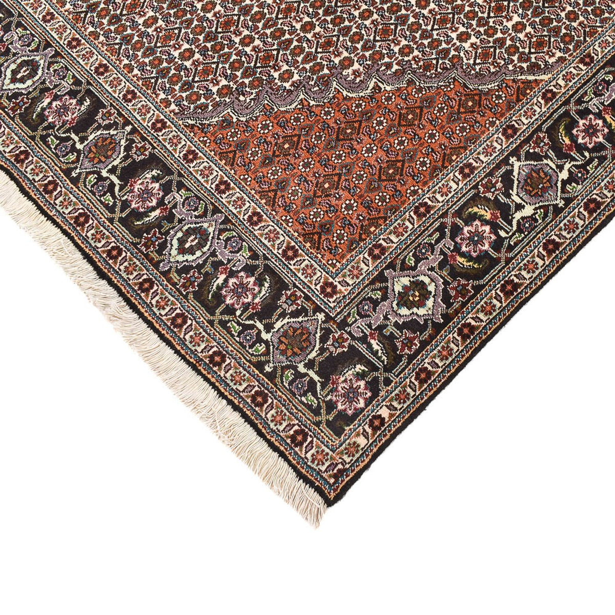 Tapis persan - Tabriz - Royal carré  - 206 x 200 cm - marron
