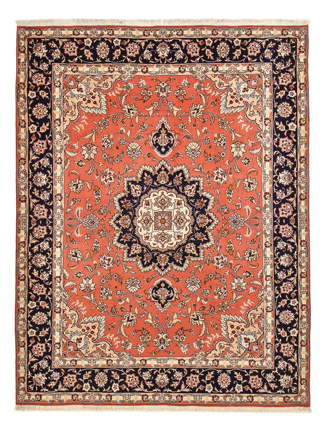 Tapis persan - Tabriz - Royal - 270 x 210 cm - rouge clair