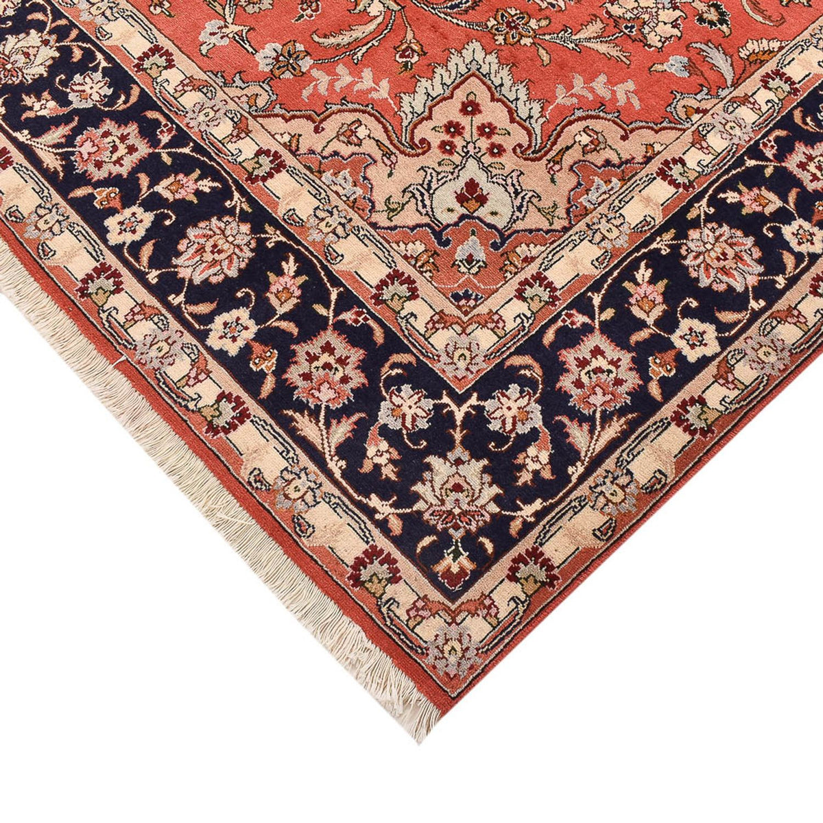 Tapis persan - Tabriz - Royal - 270 x 210 cm - rouge clair