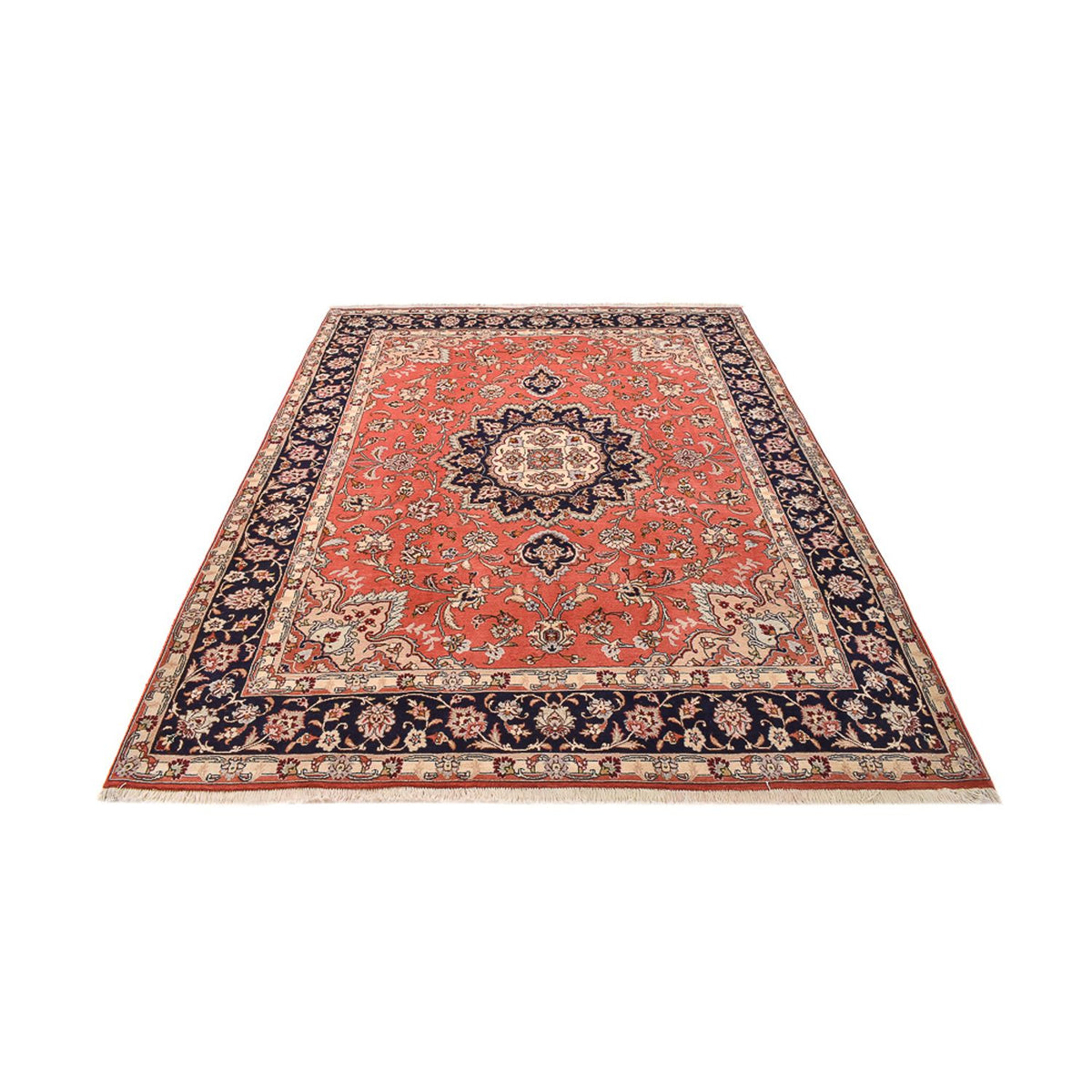 Tapis persan - Tabriz - Royal - 270 x 210 cm - rouge clair