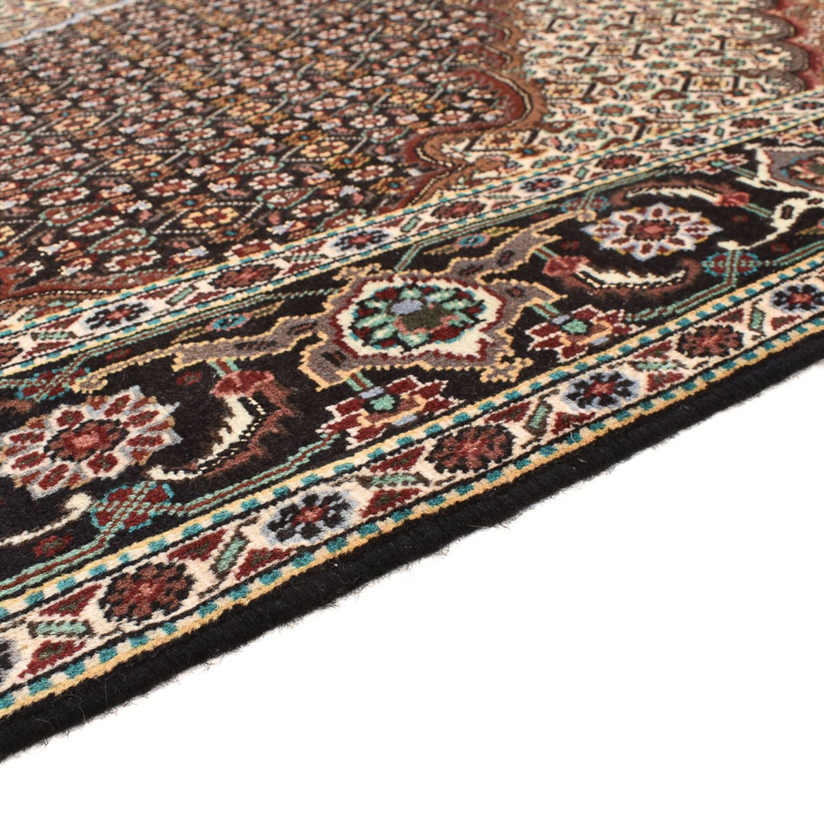 Tapis persan - Tabriz - Royal carré  - 204 x 200 cm - marron