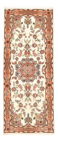 Tapis de couloir Tapis persan - Tabriz - Royal - 204 x 81 cm - multicolore