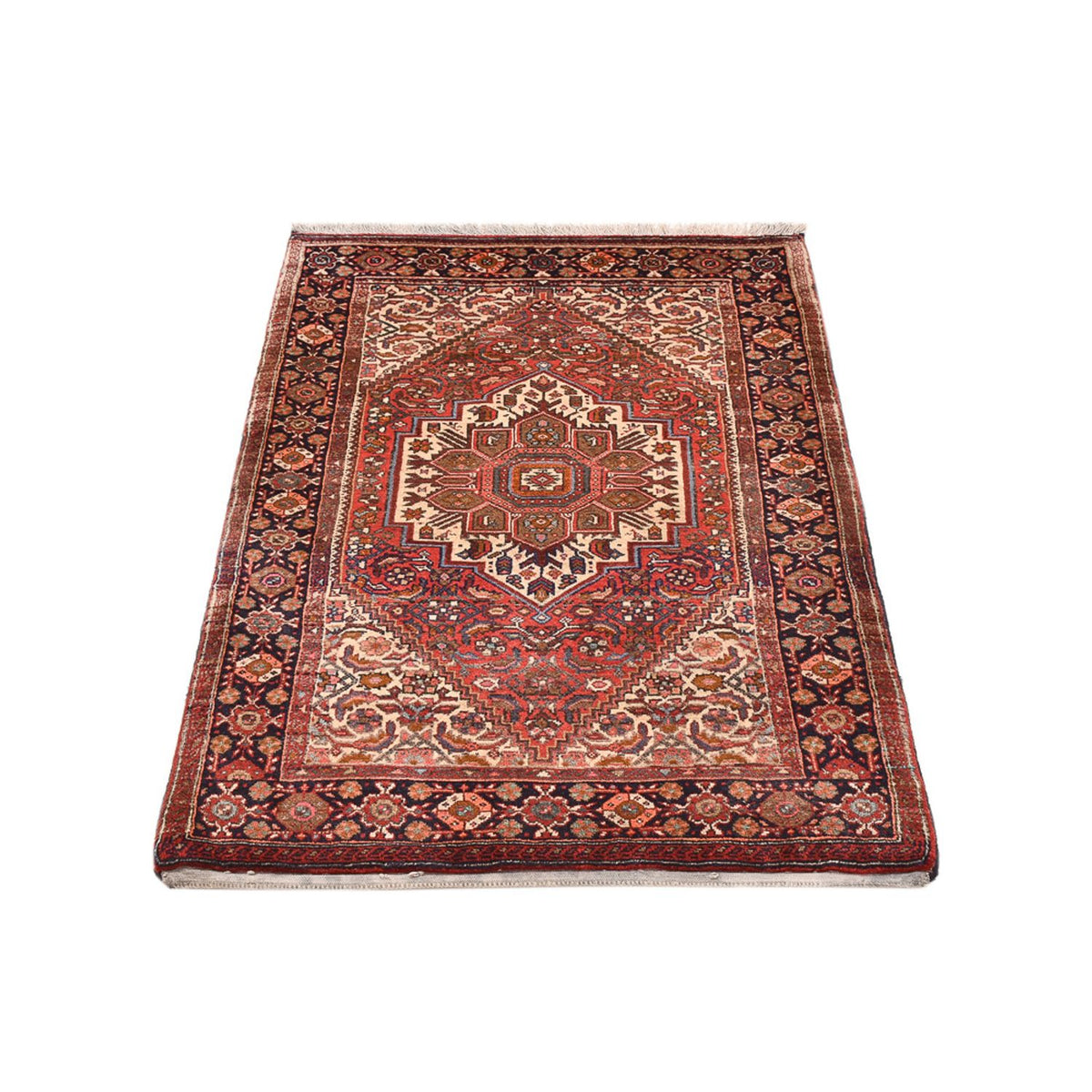 Tapis persan - Nomadic - 120 x 75 cm - terracotta