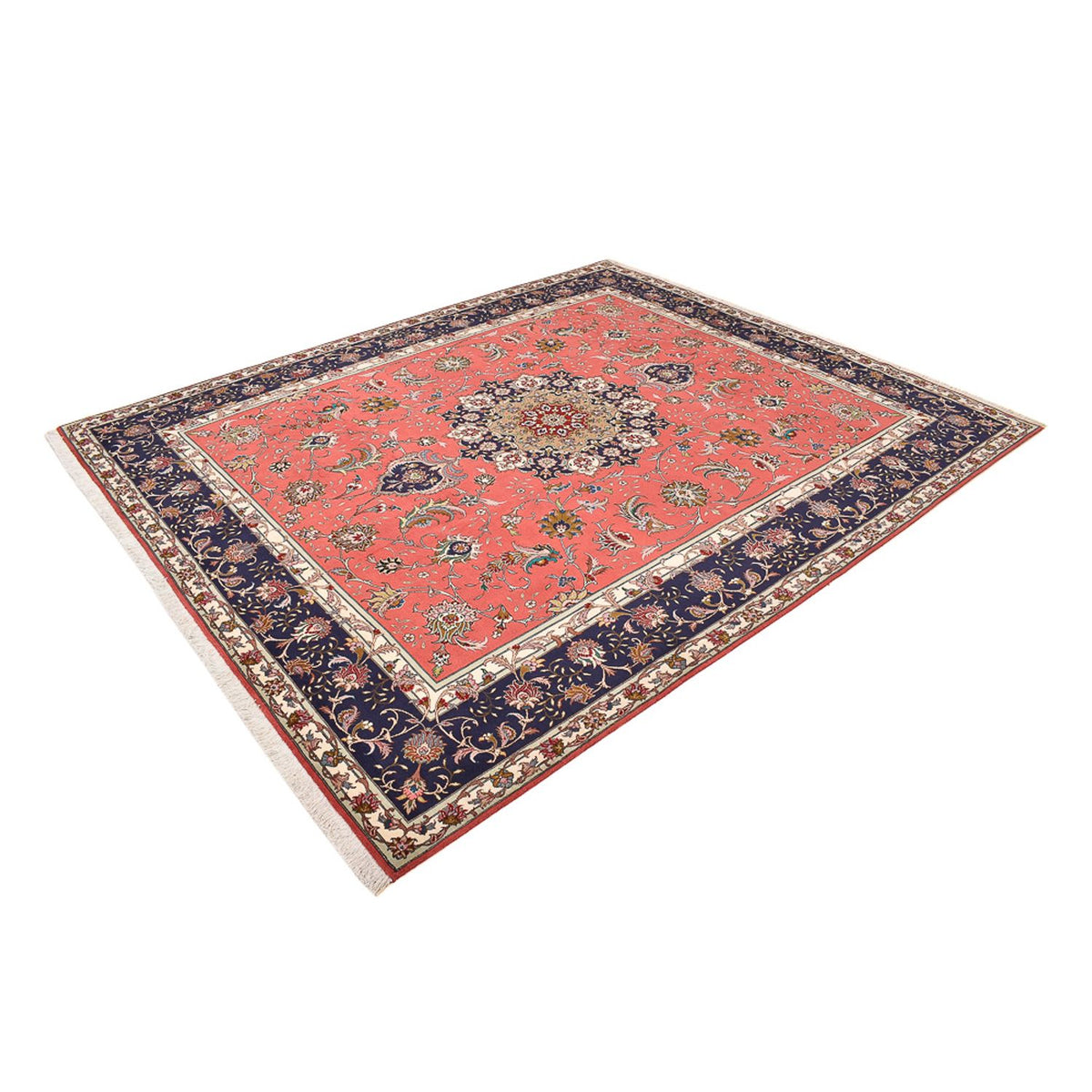 Tapis persan - Tabriz - Royal - 300 x 245 cm - rouge