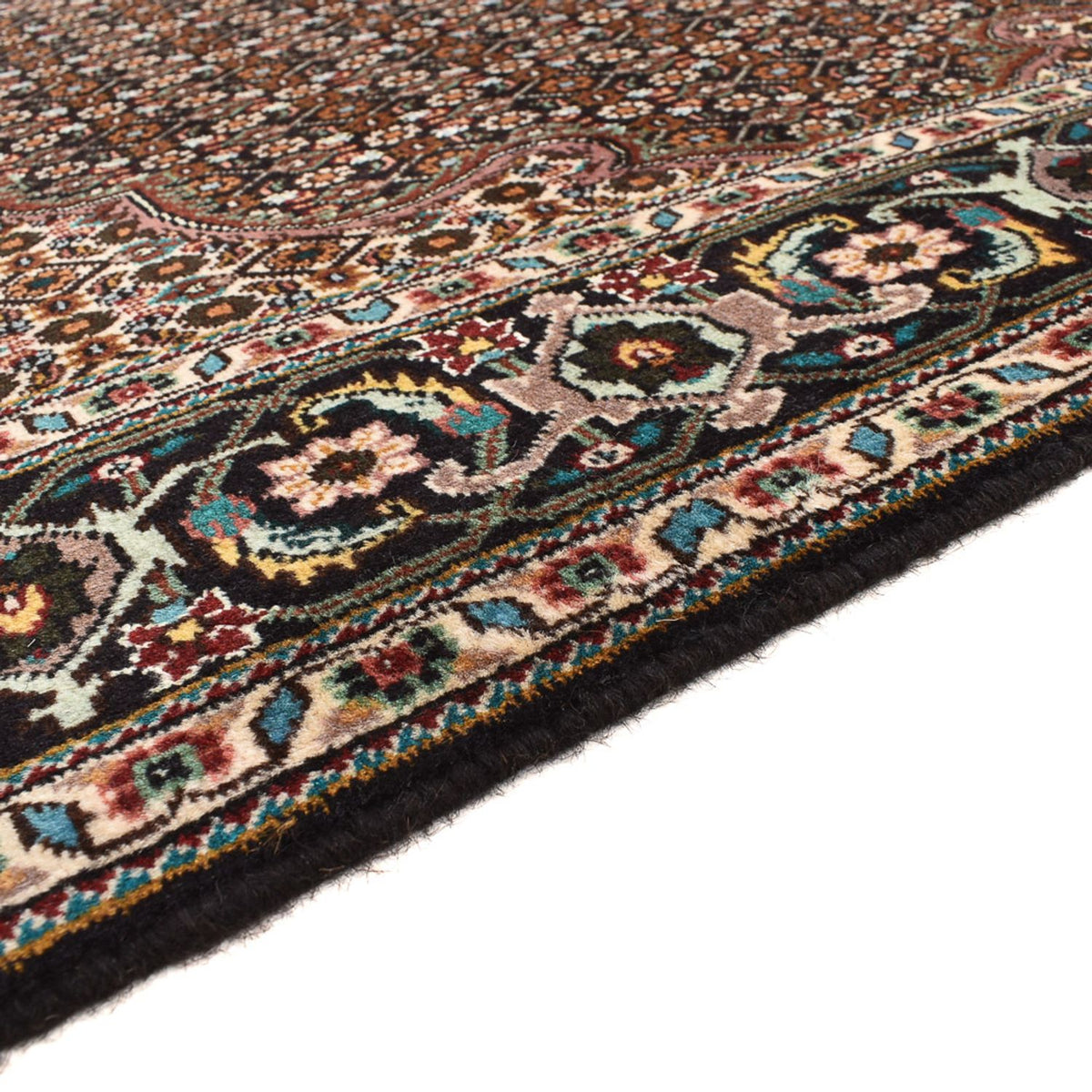 Tapis persan - Tabriz - Royal carré  - 208 x 204 cm - marron